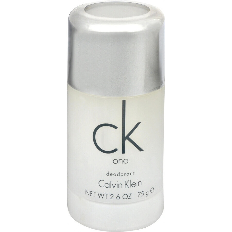 Calvin Klein One Tuhy Deo 75ml 1×75ml, vaste deodorant