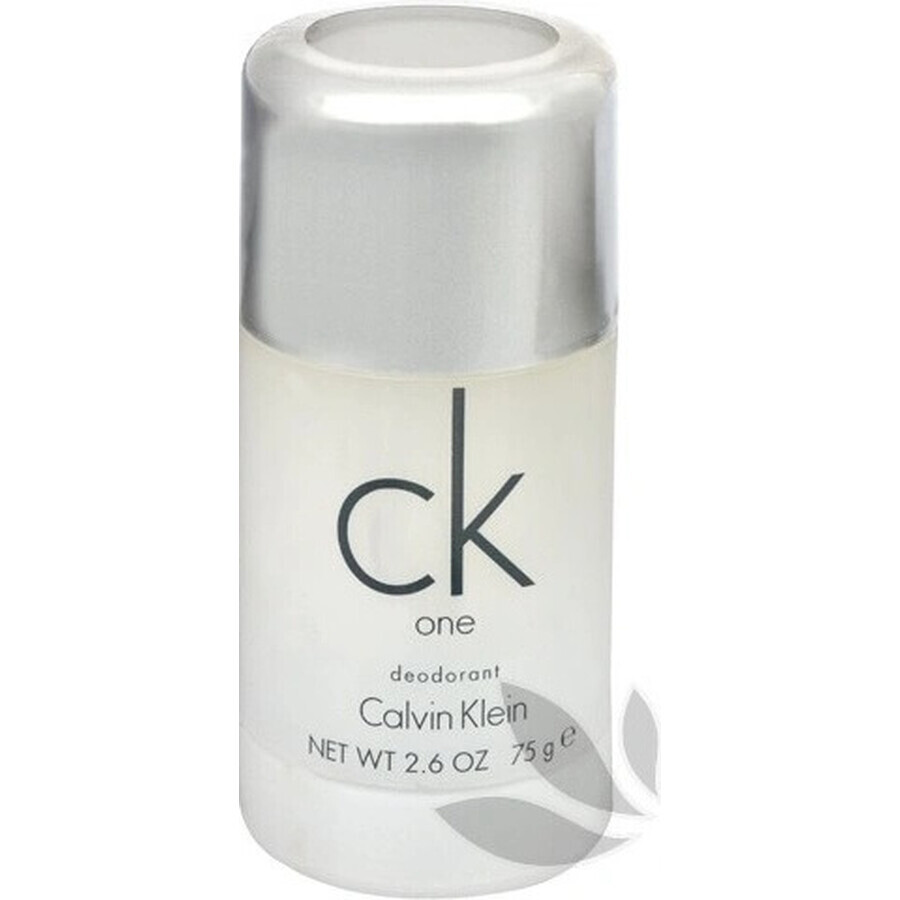 Calvin Klein One Tuhy Deo 75ml 1×75ml, vaste deodorant