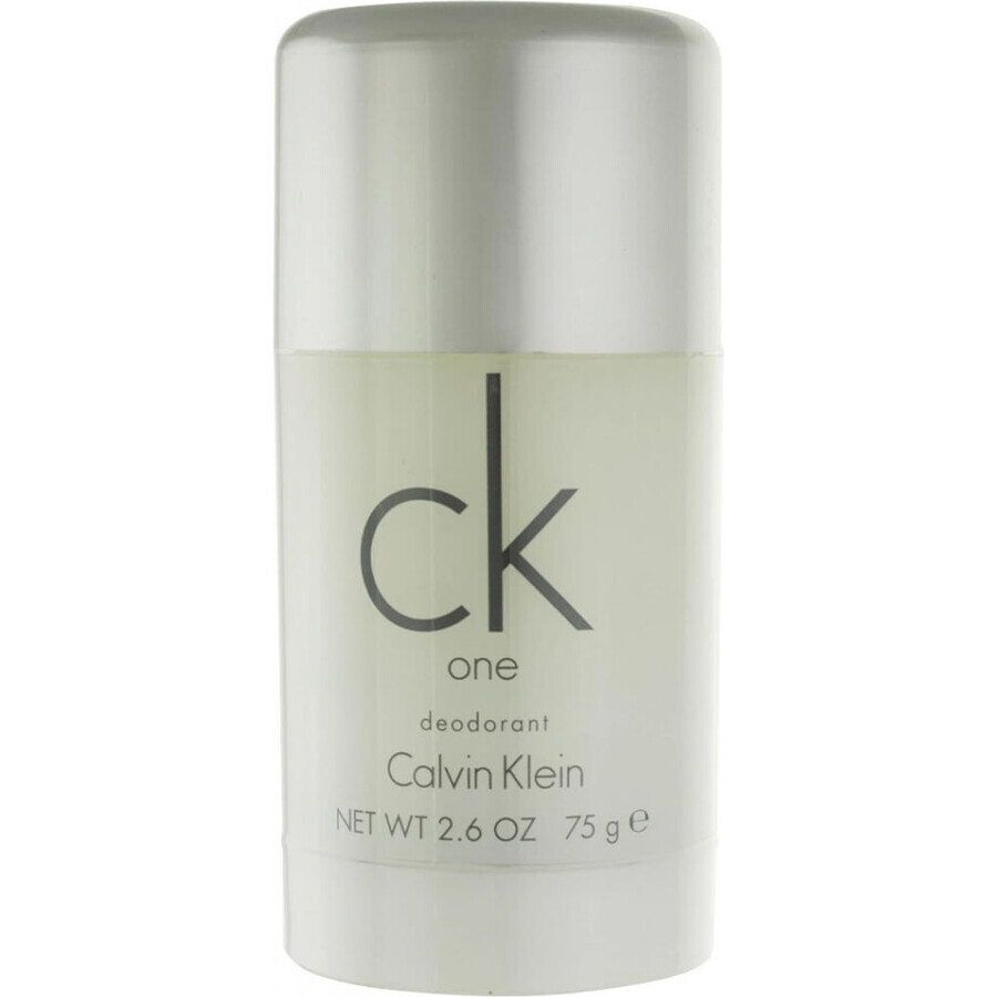 Calvin Klein One Tuhy Deo 75ml 1×75ml, vaste deodorant