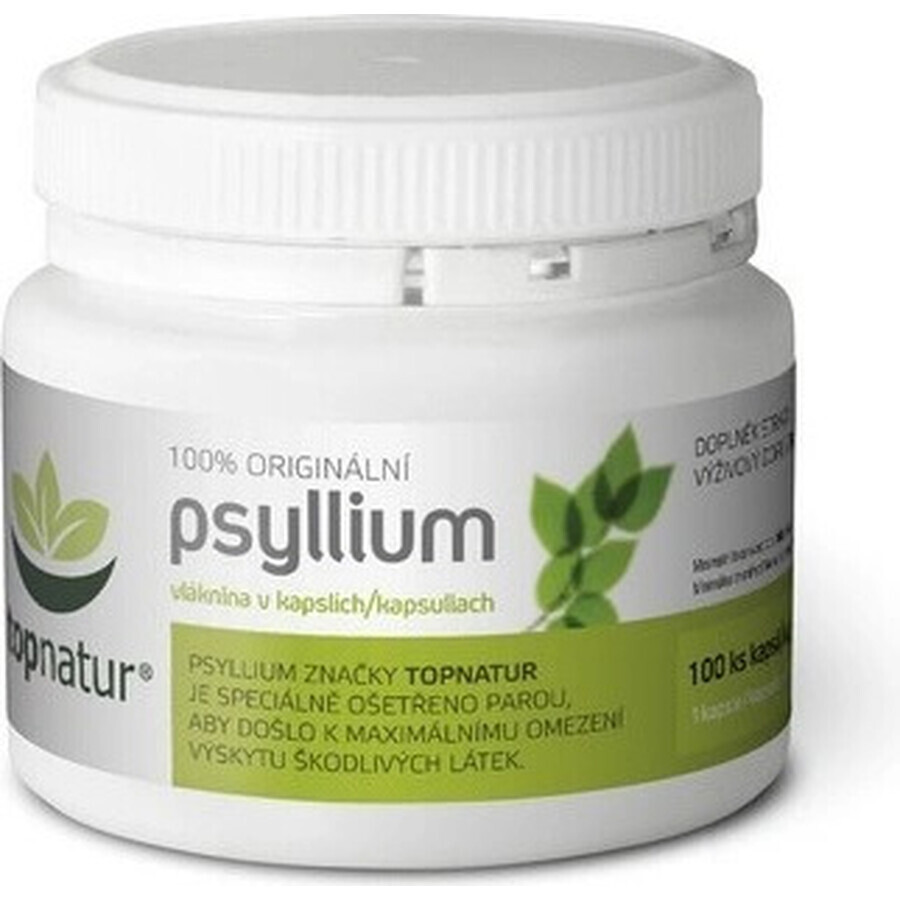 topnatur PSYLLIUM fibra 1×100 cps, integratore alimentare