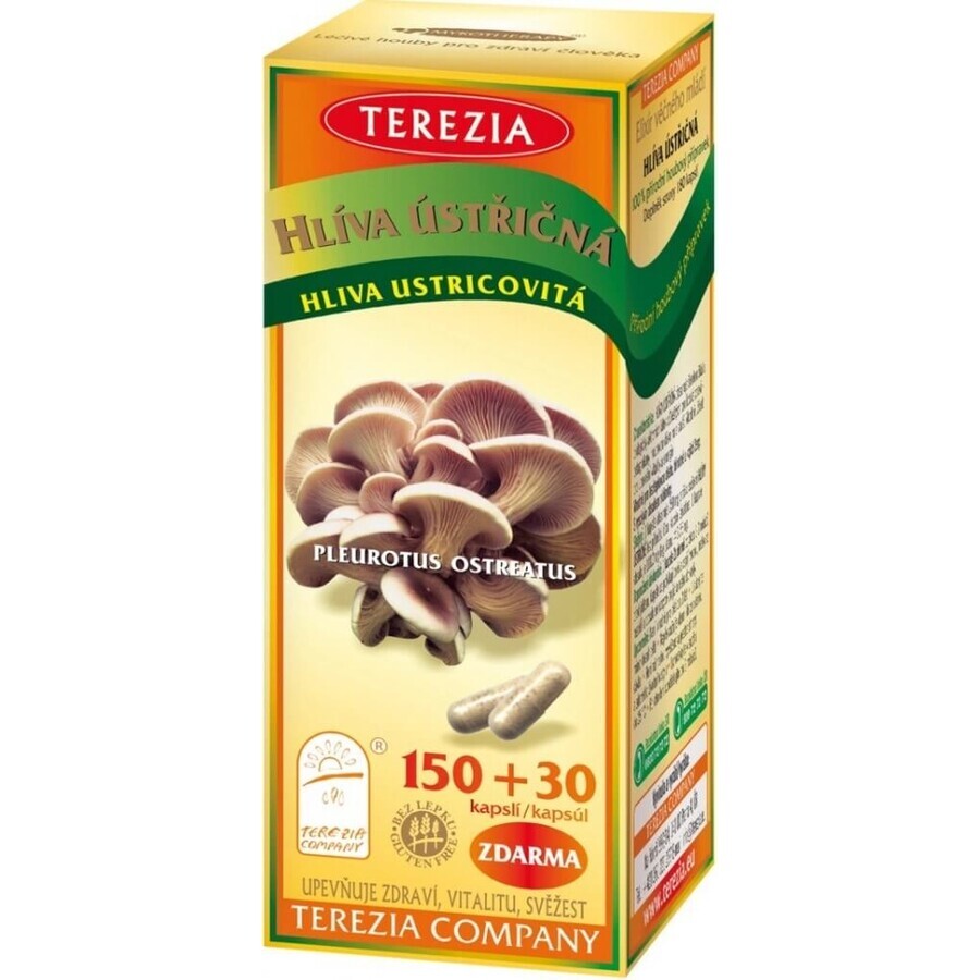 TEREZIA MUSHROOM MUSHROOM FUNGUS 1×180 cps, food supplement