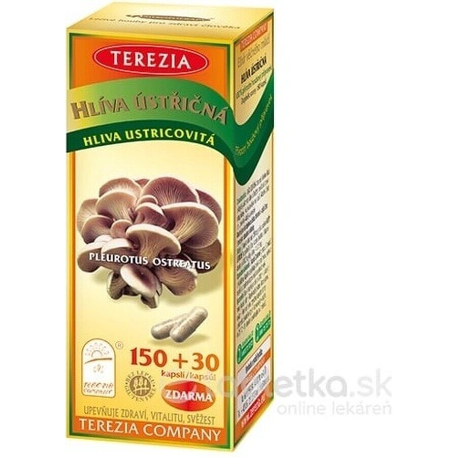 TEREZIA MUSHROOM MUSHROOM FUNGUS 1×180 cps, food supplement