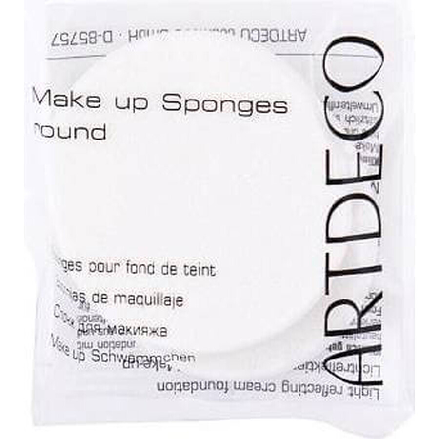 Artdeco Round makeup sponges 1×1 pc, round makeup sponges