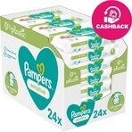 Pampers Sensitive Box Lingettes Sans Plastique 24x52pcs 24×52 pcs