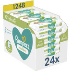 Pampers Sensitive Box Lingettes Sans Plastique 24x52pcs 24×52 pcs