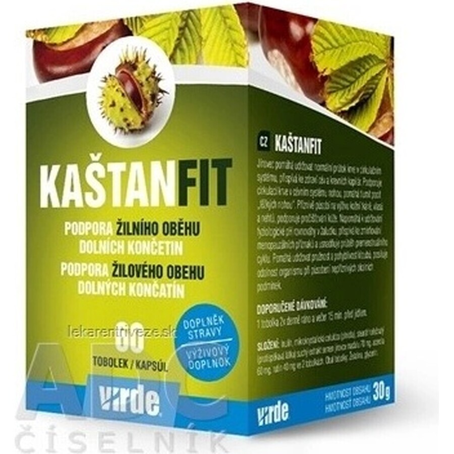 VIRDE CASTANFIT 1×60 cps, voedingssupplement