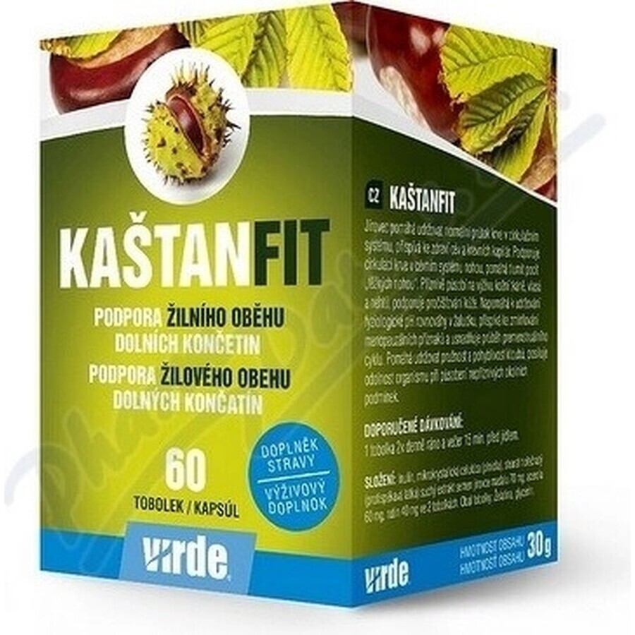 VIRDE CASTANFIT 1×60 cps, voedingssupplement