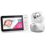 VTECH BM5550-OWL, video baby sitter Gufo con schermo da 5" e telecamera orientabile 1×1, baby sitter