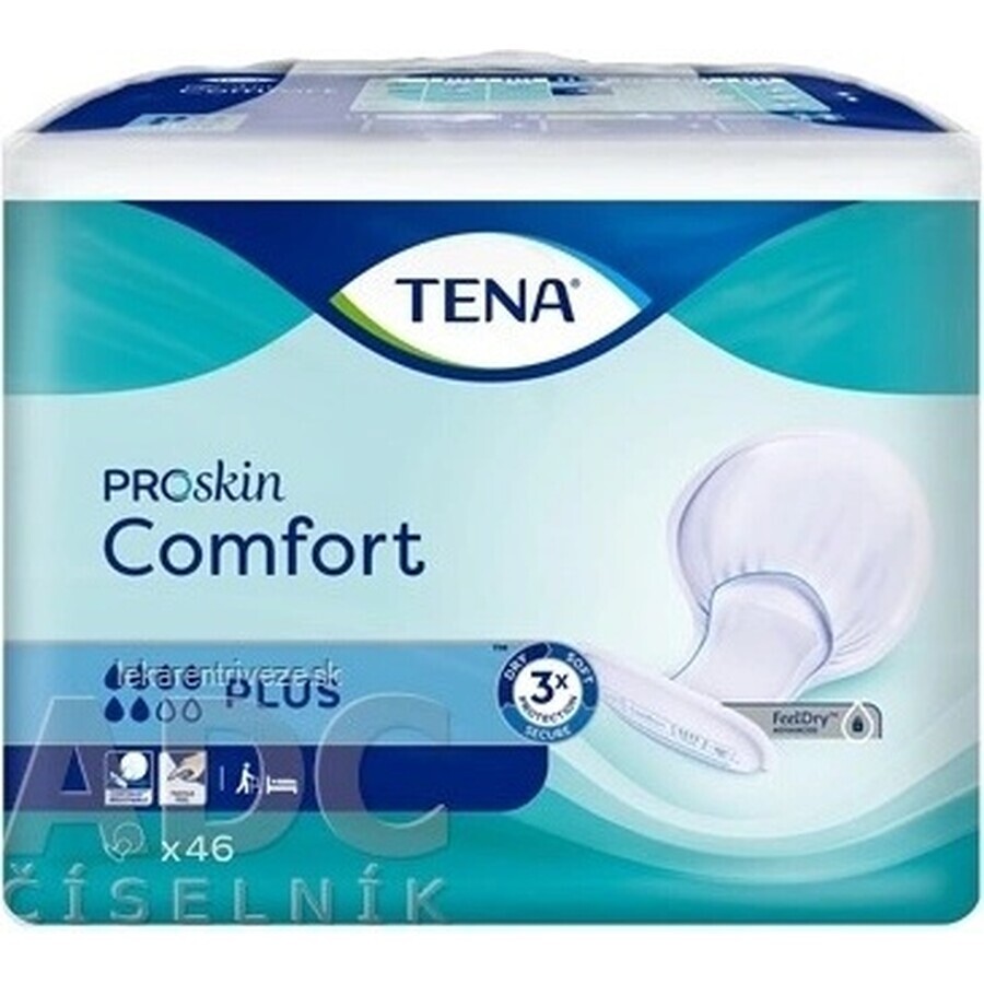 TENA Comfort Plus 1×46 stuks, inlegluiers