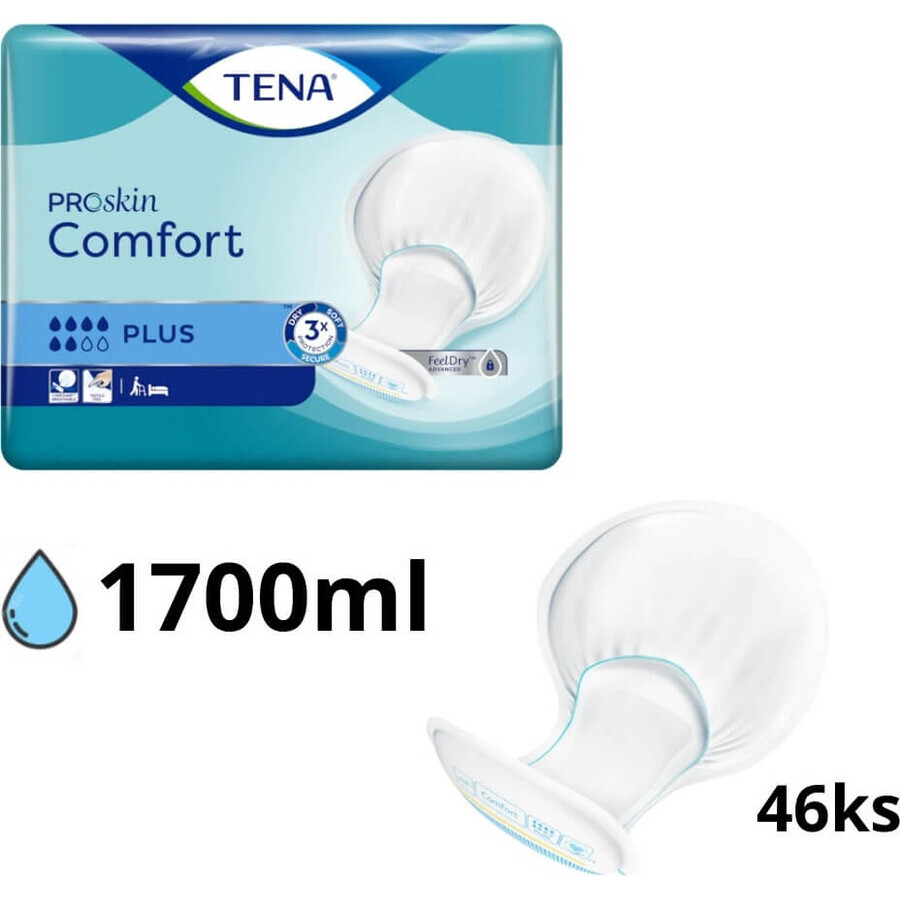 TENA Comfort Plus 1×46 stuks, inlegluiers