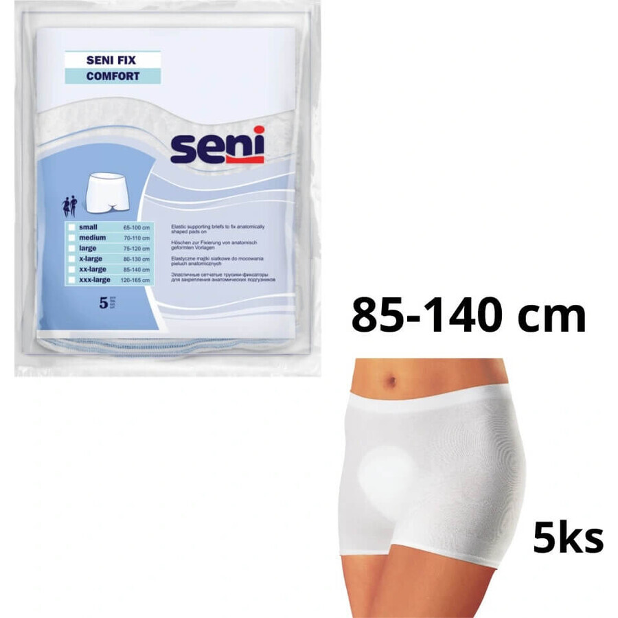 Seni FIX COMFORT XX-Large elastische Slips (Umfang 85-140 cm) 1x5 Stück