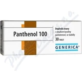 GENERICA Panthenol 100 1×30 tbl, voedingssupplement