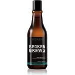 Redken Men's Invigorating Mint Hair Shampoo Brews 1×300 ml, shampoo