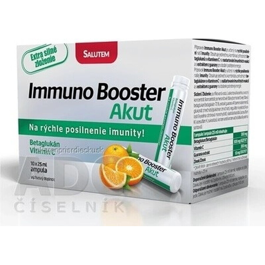 Imuno Booster Akut SALUTE 1×10 tbl, voedingssupplement