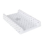 CEBA 2-zijdige vervangingsmat met massief board (50x80) Comfort Stars lichtgrijs 1×1 st