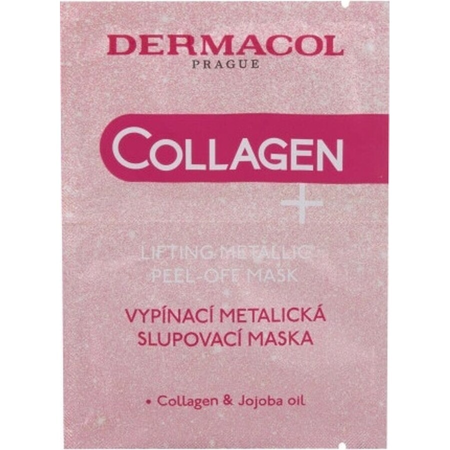 Dermacol Collagen plus firming peel-off mask 2×7,5 ml, mask