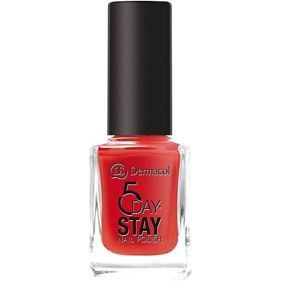 Dermacol Long Lasting Nail Lacquer 5 Days Stay No.21 Monroe Red 1×11 ml, nail polish