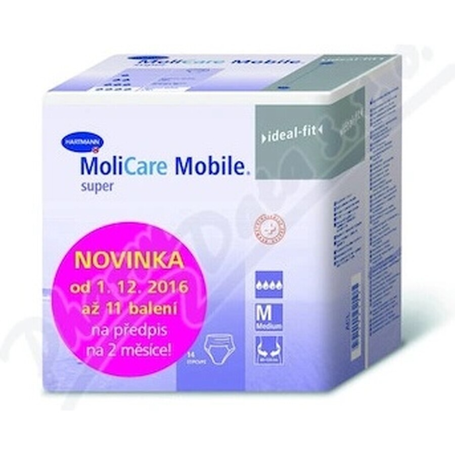 MoliCare MOBILE Super M (Medium) 1×14 pezzi, pannolini per bambini