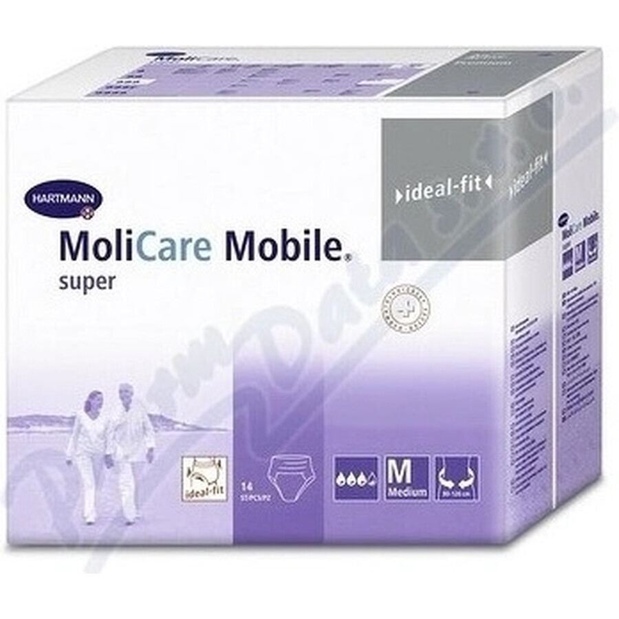 MoliCare MOBILE Super M (Medium) 1×14 pezzi, pannolini per bambini