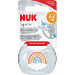 NUK Chupete Espacio 0-6m CAJA 1×1 ud, chupete