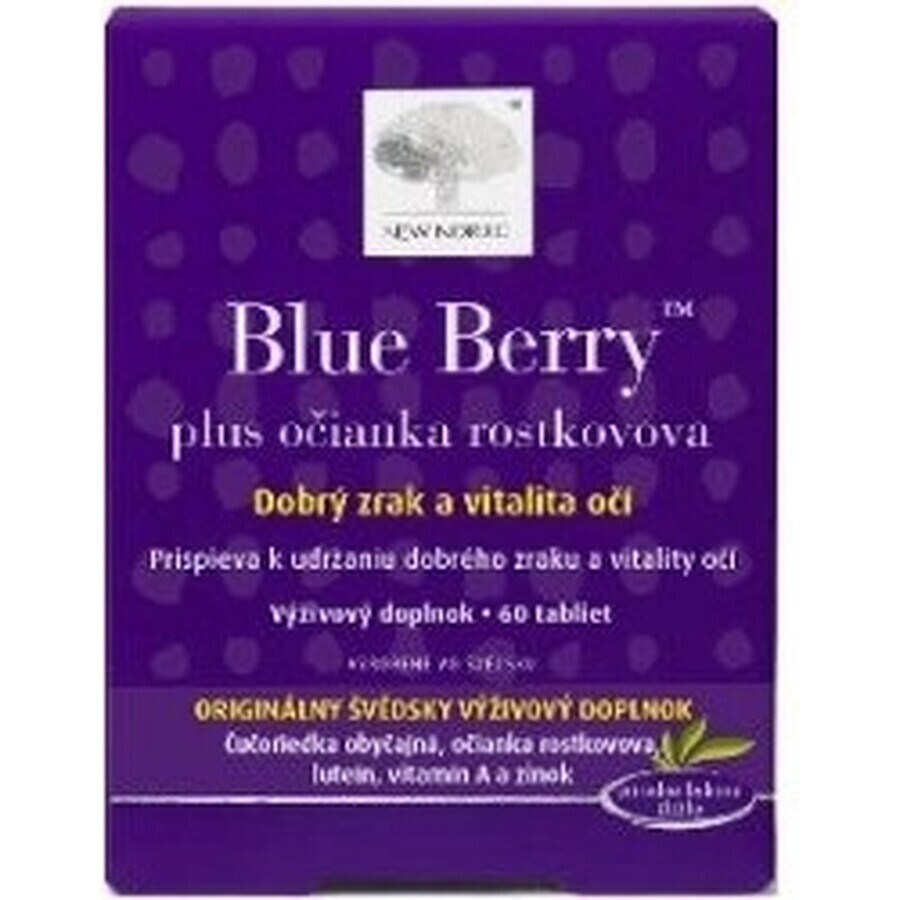 NEW NORDIC Blue Berry 1×60 tbl, integratore alimentare