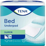 TENA Bed Super 1×28 st, absorberende kompressen 60x75 cm