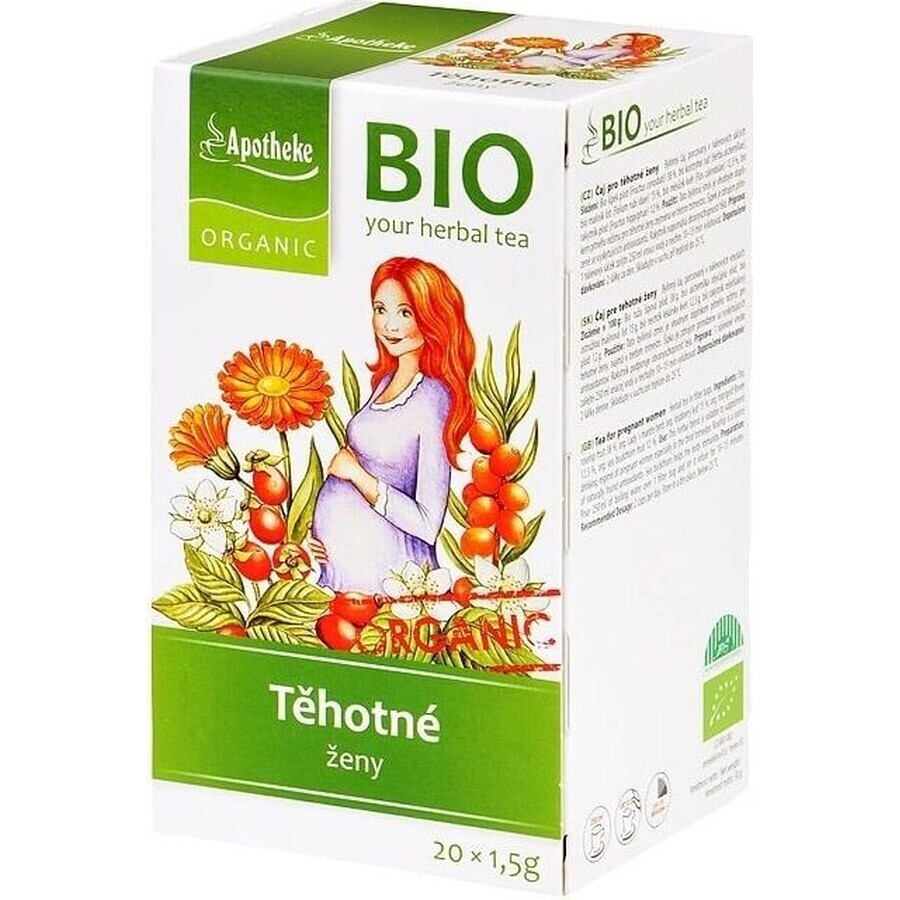 APOTHEKE TEA VOOR GEZONDE VROUWEN 20×1,5 g (30 g), kruidenthee