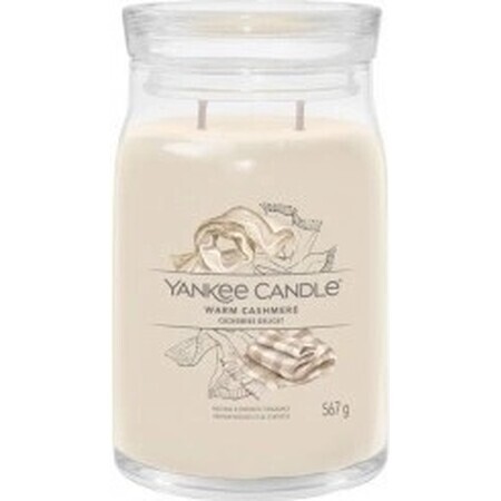 Yankee Candle Signature Large Warm Cashmere Candle 1×567 g Warm Cashmere 1×567 g, geurkaars