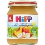 HiPP 100% Fruit Apples, Bananas and Peaches 1×125 g, fruit snack for kids