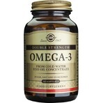 Solgar Omega-3 Dubbel Sterkte Koud Water Visolie 60 capsules 1×60 tbl