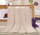 Kinderdeken KORALL MICRO 1014/027 75x100 beige zonder borduursel 1&#215;1 stuk, babydeken