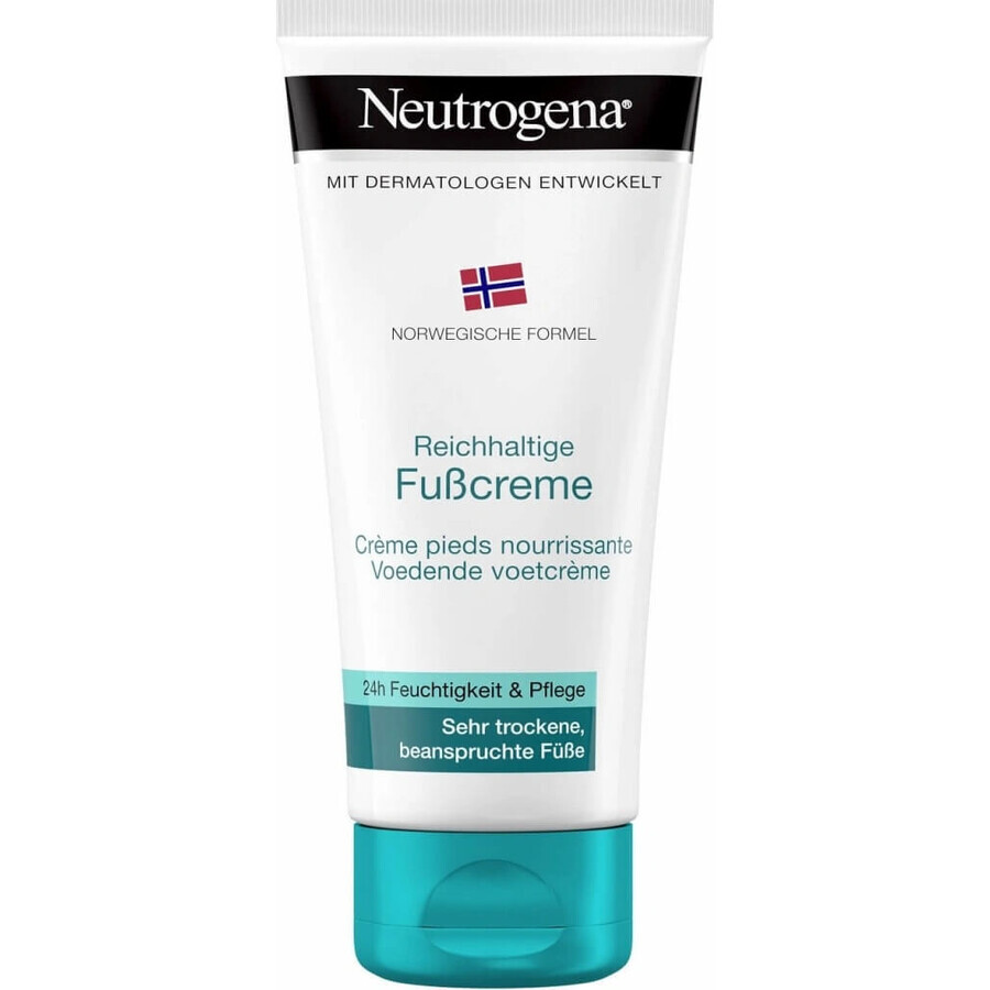 NEUTROGENA® Crema piedi ultra nutriente con formula norvegese 1×100 ml, crema piedi