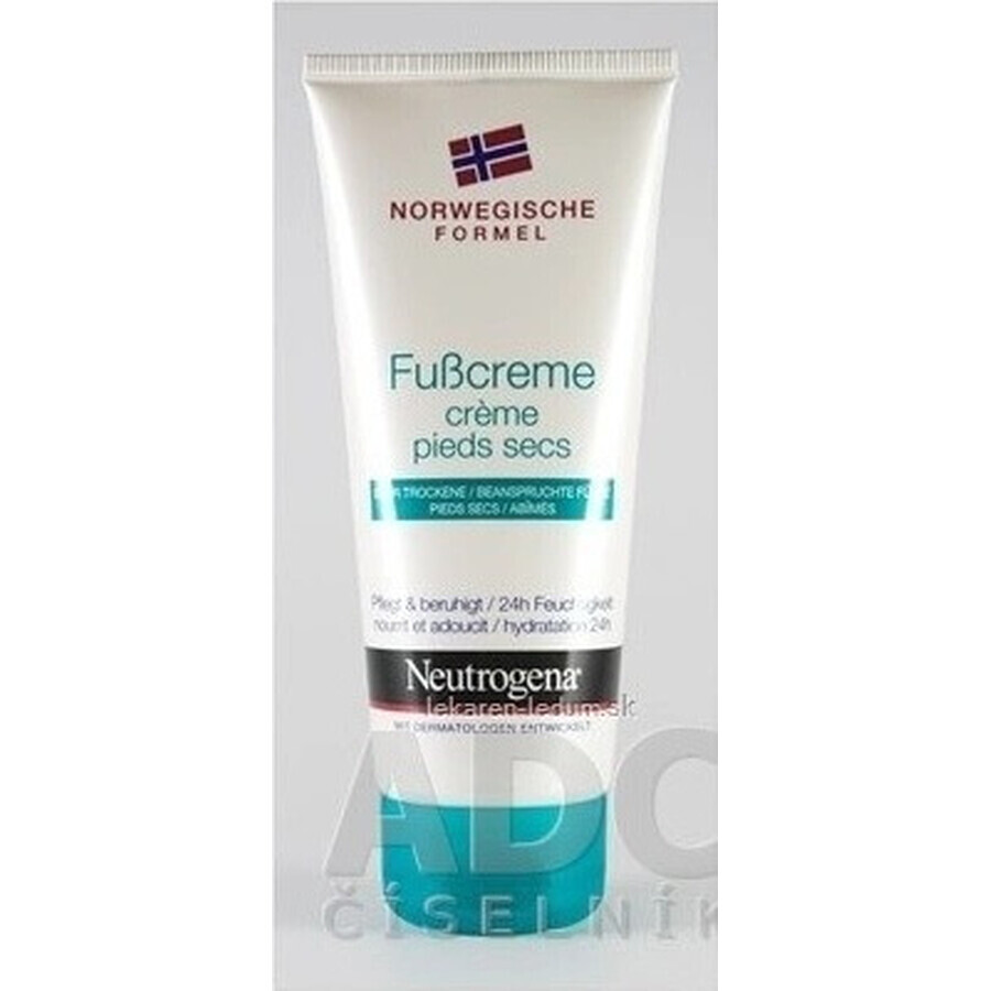 NEUTROGENA® Crema piedi ultra nutriente con formula norvegese 1×100 ml, crema piedi