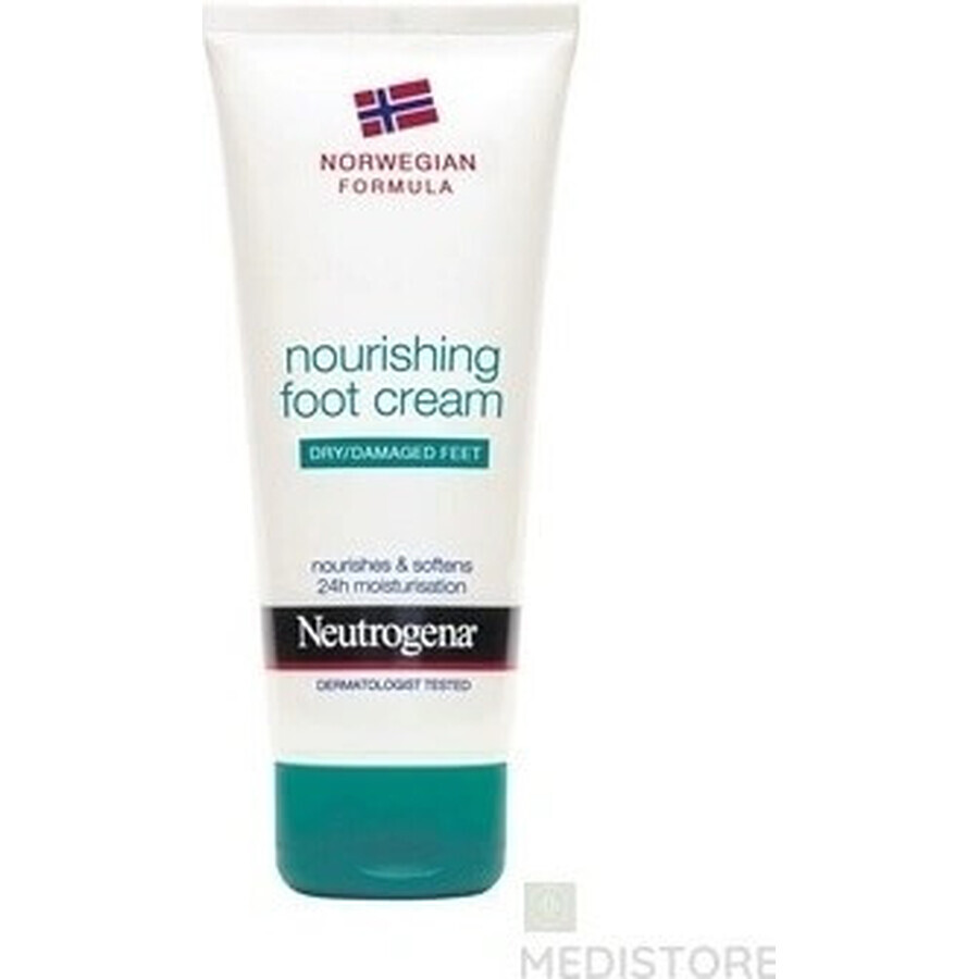 NEUTROGENA® Crema piedi ultra nutriente con formula norvegese 1×100 ml, crema piedi