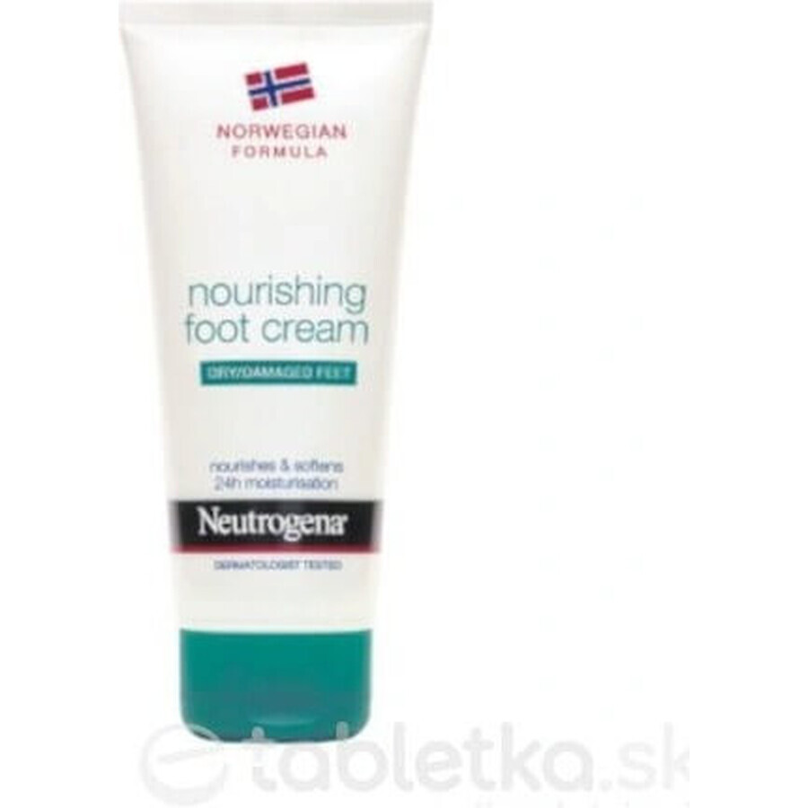 NEUTROGENA® Crema piedi ultra nutriente con formula norvegese 1×100 ml, crema piedi