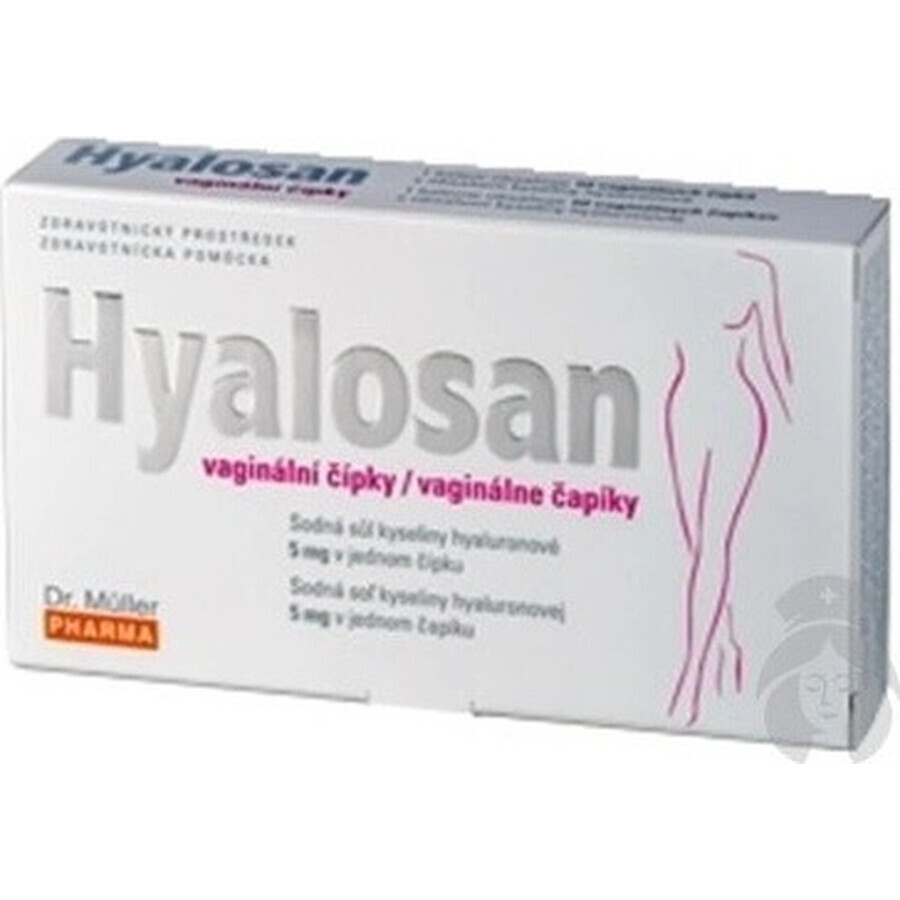 Dr Müller HYALOSAN Vaginale Gel 10×7,5 ml, tubes