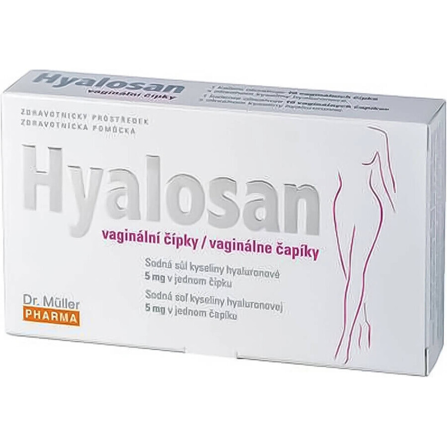 Dr Müller HYALOSAN Vaginale Gel 10×7,5 ml, tubes