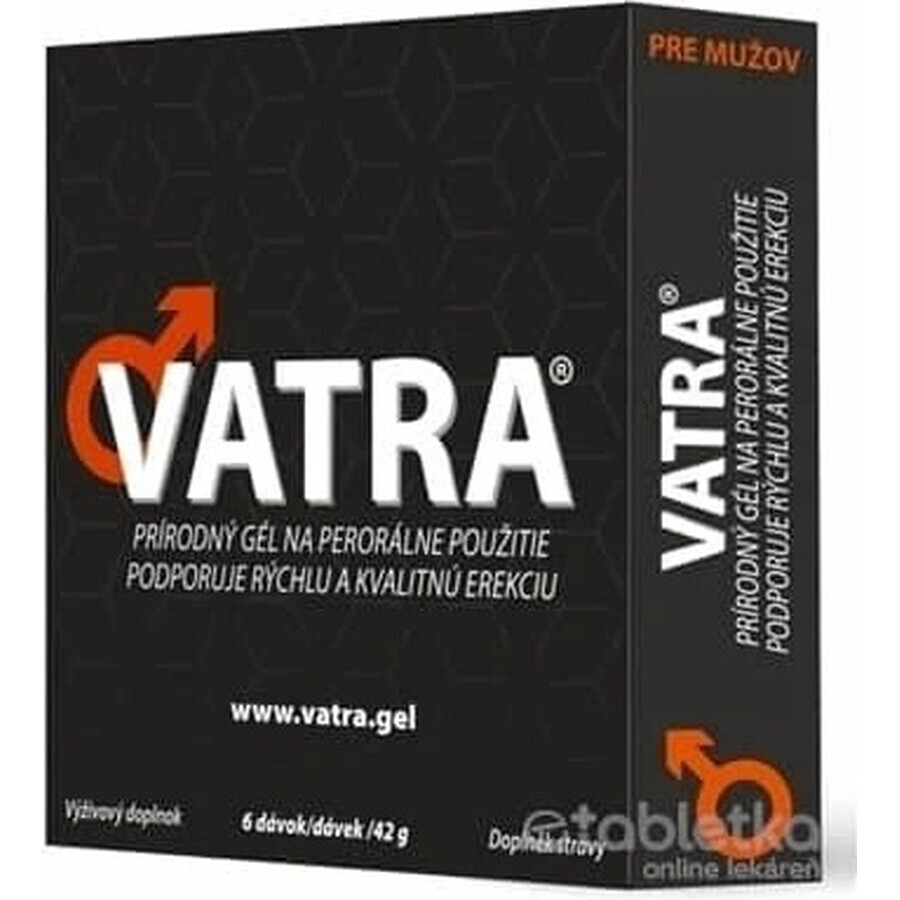 VATRA for men gel oral 6x7 g (42 g)