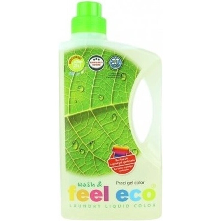 Feel Eco Wasgel 1×1500 ml voor gekleurd wasgoed