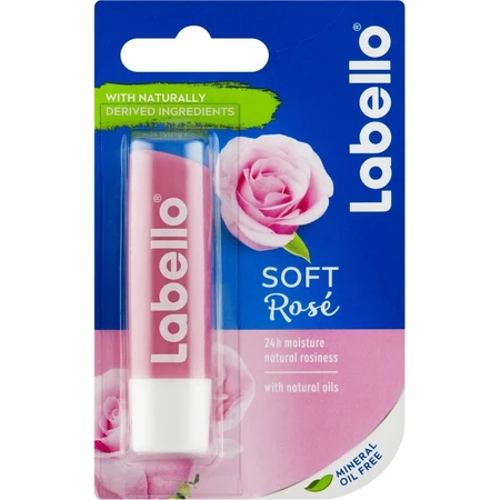 Labello SOFT ROSÉ 1×4,8 g, lip balm