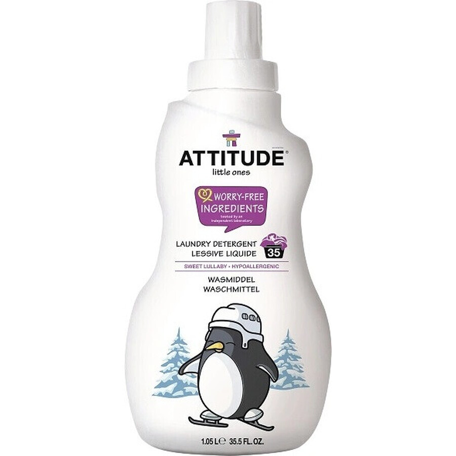 ATTITUDE Sweet Lullaby Baby Gel Lavante 1×1050 ml, gel lavante aromatizzato Sweet Lullaby