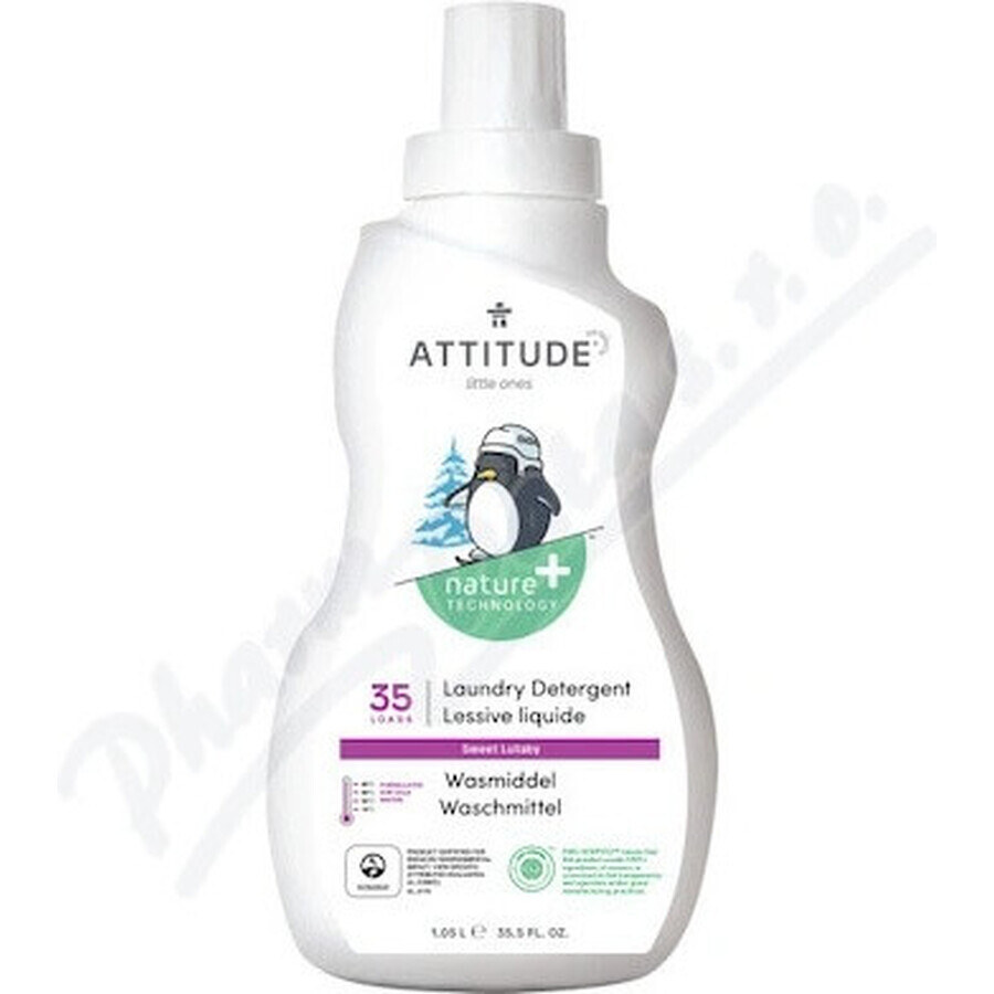 ATTITUDE Sweet Lullaby Baby Gel Lavante 1×1050 ml, gel lavante aromatizzato Sweet Lullaby