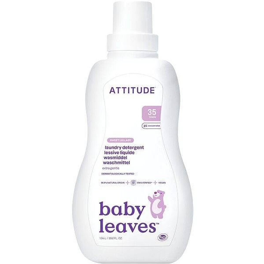 ATTITUDE Sweet Lullaby Baby Gel Lavante 1×1050 ml, gel lavante aromatizzato Sweet Lullaby