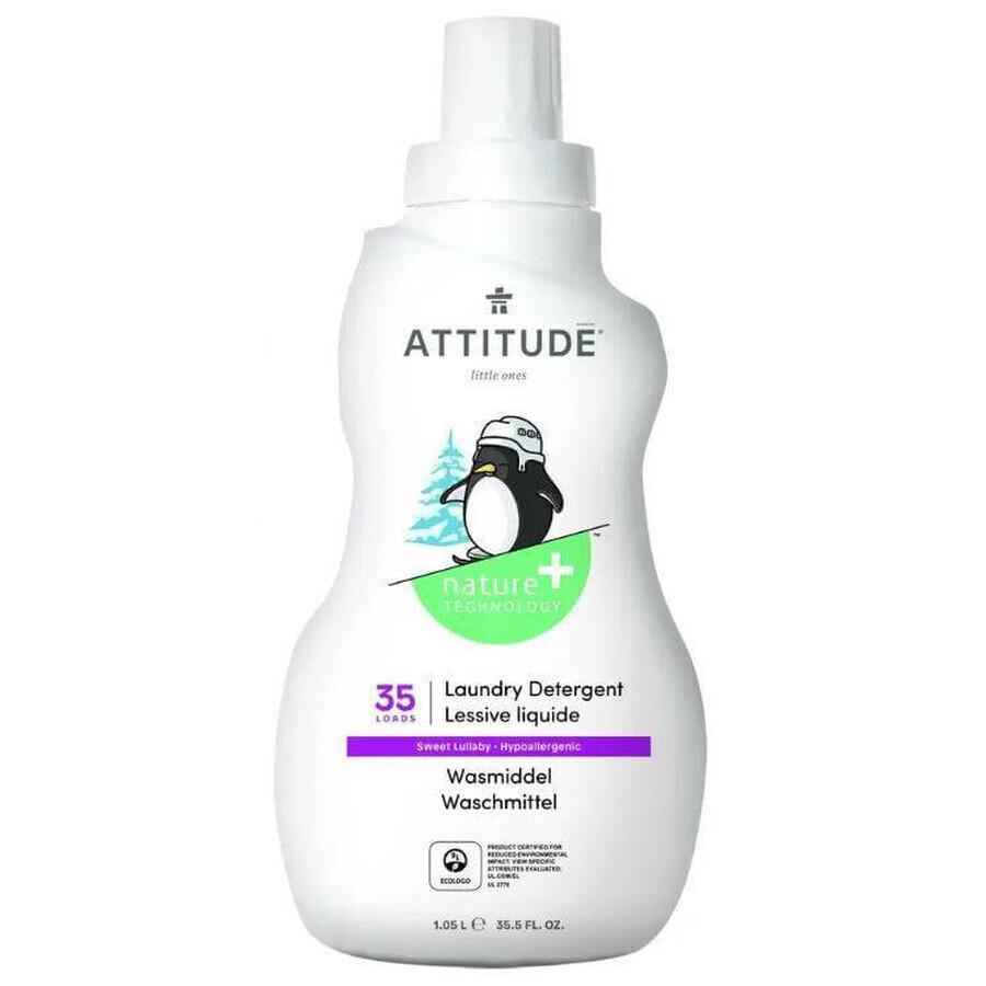 ATTITUDE Sweet Lullaby Baby Gel Lavante 1×1050 ml, gel lavante aromatizzato Sweet Lullaby