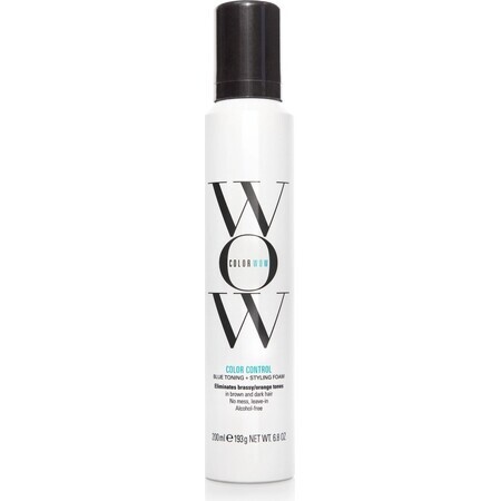 Colour Wow Colour Control Styling mousse met blauwe tint 1×200 ml, styling mousse