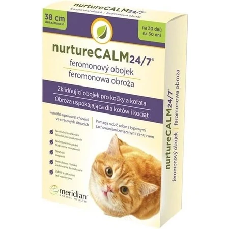 Sergeants Pheromone Collar For Cats 1×35 cm, obroża uspokajająca dla kotów i kociąt: ceny i cechy