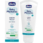 CHICCO Crema Nutritiva Momentos Bebé 85% ingrediente natural 100ml, 0m+ 1×100ml