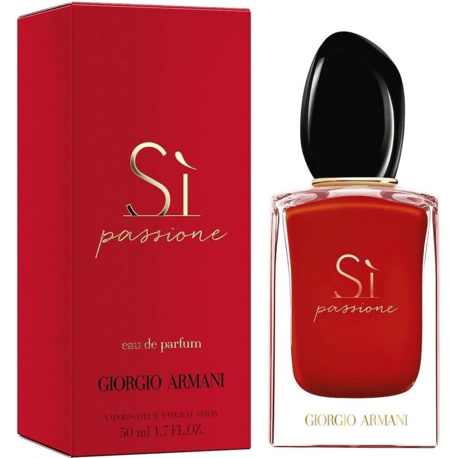 Giorgio Armani Sí Passione Sí Passione 1×50 ml, Eau Parfum Parfumée