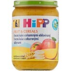 HIPP BIO Bouillie de fruits aux céréales complètes 1×190 g, hors-d'œuvre, 6m+