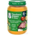 Gerber Biologische Vlees en Groente Snack 1×190 g, snack